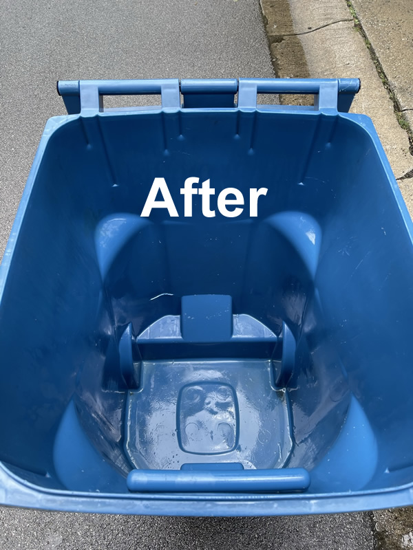 After Trash Can Wash