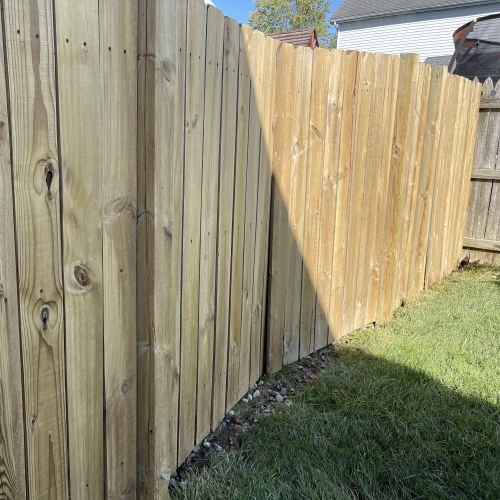 Fence deck