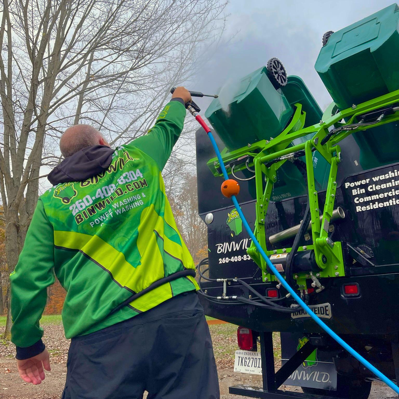 Trash Can Cleaning